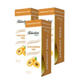 Hekimhan 3x20 ml Bitkisel Kayısı Çekirdek Yağı
