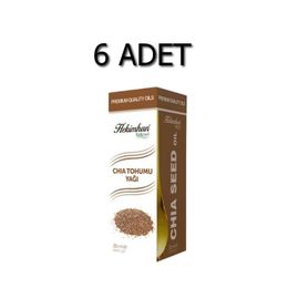 Hekimhan Bitkisel 6x20 ml Chia Tohumu Yağı