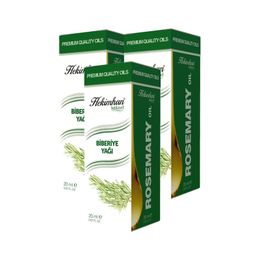 Hekimhan Bitkisel Biberiye Yağı 3 x 20 ML