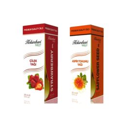 Hekimhan Çilek Yağı 20 ml ve 20 ml Aspir Tohumu Yağı