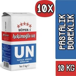 Hekimoğlu 10x1 kg Pastalık Böreklik Buğday Unu