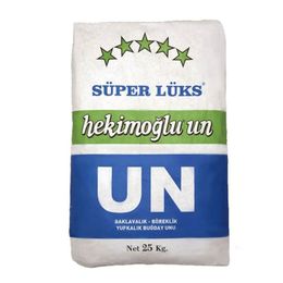 Hekimoğlu 25 kg Süper Lüks Baklavalık Böreklik Yufkalık Buğday Unu