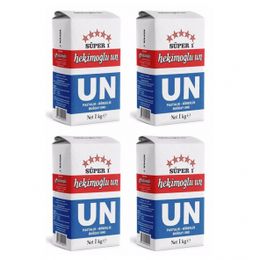 Hekimoğlu 4x1 kg Süper 1 Un