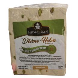 Helvacı Sabri 500 gr Kütahya Dövme Antep Fıstıklı Helva