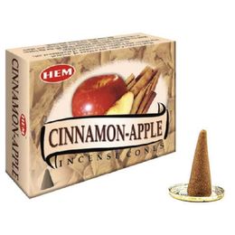 Hem 10'lu Cinnamon Apple Back Flow Konik Tütsü Tütsü