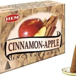 Hem 10'lu Cinnamon Apple Back Flow Konik Tütsü Tütsü