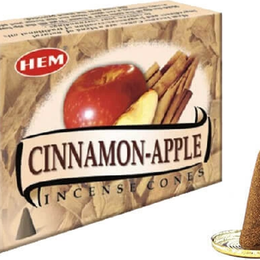 Hem 10'lu Cinnamon Apple Back Flow Konik Tütsü Tütsü