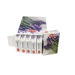Hem 120 Adet 12 Paket  Lavender Back Flow Konik Tütsü
