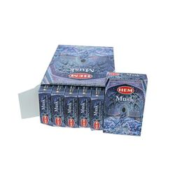 Hem 120 Adet 12 Paket Musk Back Flow Konik Tütsü