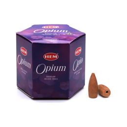 Hem Opium Afyon Aromalı 40 Adet Geri Akışlı Şelale Tütsü