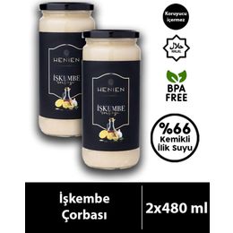 Henien 2x480 ml Hazır İşkembe Çorbası