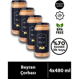 Henıen 4x480 ml Hazır Beyran Çorbası