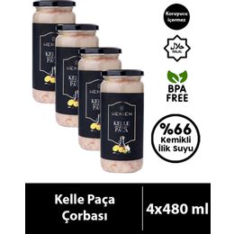 Henıen 4x480 ml Hazır Kelle Paça Çorbası