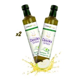 Herbal Palace 2x500 ml Yeşil Elma Aromalı Detox Sirkesi