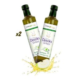 Herbal Palace 2x500 ml Yeşil Elma Aromalı Detox Sirkesi