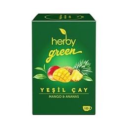Herby 18'li Mango ve Ananas Yeşil Çay