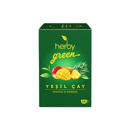 Herby 18'li Mango ve Ananas Yeşil Çay