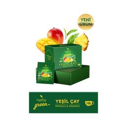 Herby 18'li Mango ve Ananas Yeşil Çay