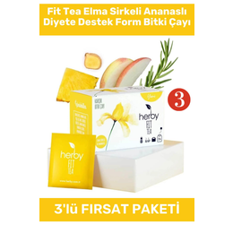 Herby 20'li Elma Sirkeli Bitki Çayı