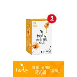 Herby 3'lü Zencefil Ballı Kış Çayı