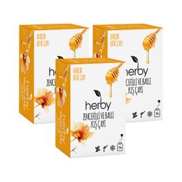 Herby 3'lü Zencefil Ballı Kış Çayı