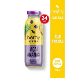 Herby Şeker İlavesiz 250 ml Açai Ananas Soğuk Çay
