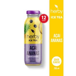 Herby Şeker İlavesiz 250 ml Açai Ananas Soğuk Çay