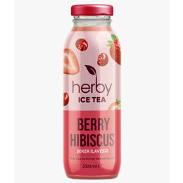 Herby Şeker İlavesiz 250 ml Berry Hibiscus Soğuk Çay
