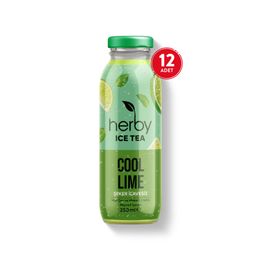 Herby Şeker İlavesiz 250 ml Cool Lime Soğuk Çay
