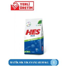 Hes 10 kg Matik Sık Yıkananlar Çamaşır Deterjanı