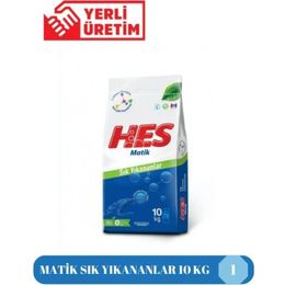Hes 10 kg Matik Sık Yıkananlar Çamaşır Deterjanı