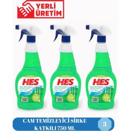 Hes Sirke Katkılı 3x750 ml Cam Temizleyici