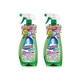 Highgenic 750 ml Organik Lavanta Yağlı Sirkeli Temizleyici
