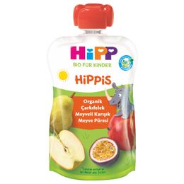 Hipp 100 gr Organik Çarkıfelek Meyveli Karışık Meyve Püresi