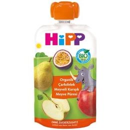 Hipp 100 gr Organik Çarkıfelek Meyveli Karışık Meyve Püresi
