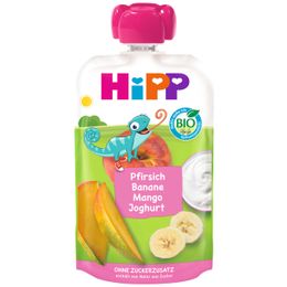 Hipp 100 gr Organik Mangolu Yoğurtlu Muzlu Şeftali Püresi