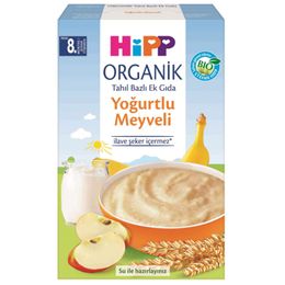 Hipp 250 gr Sütlü Yoğurtlu Meyveli Tahıl Bazlı Ek Gıda