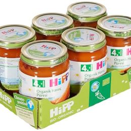 Hipp 6x125 gr Organik Havuç Püresi