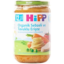 Hipp 6x220 gr Organik Sebzeli Tavuklu Erişte