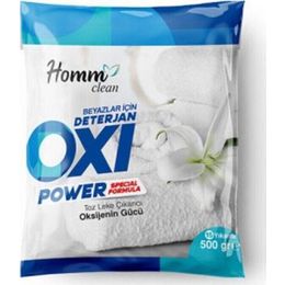 Homm Clean 510 ml Oxi Power Beyazlar İçin Toz Deterjan