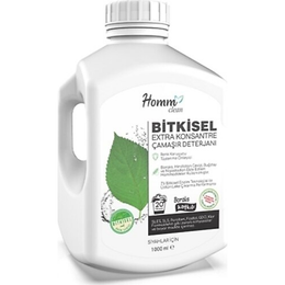 Homm Clean Siyahlar 1 lt Bitkisel Ekstra Konsantre Çamaşır Deterjanı