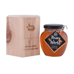 Honey World 470 gr Organik Süzme Karakovan Balı