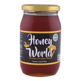 Honey World 470 gr Organik Süzme Karakovan Balı