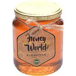 Honey World 500 gr Organik Süzme Karakovan Balı