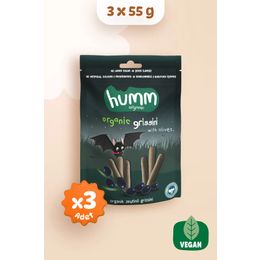Humm 3x55 gr Organic Organik Vegan Zeytinli Grissini