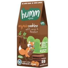 Humm 55 gr Organik Keçiboynuzlu Fındıklı Vegan Kurabiye
