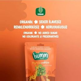 Humm 55 gr Organik Portakalli Kurabiye