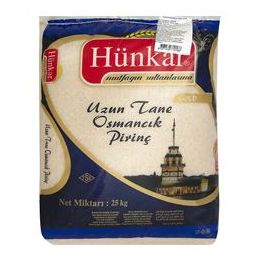 Hünkar 25 kg Osmancık Pirinç