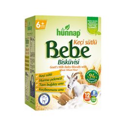Hünnap 400 gr Keçi Sütlü Bebe Bisküvisi