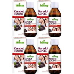 Hünnap 4x50 ml Karadut Şurubu